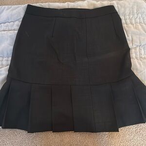 Brooks Brothers Charcoal Gray Short Skirt